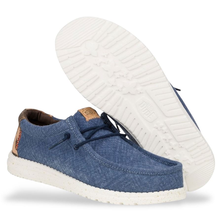 Wally palm jute sneakers da uomo Hey Dude | 43087AUJ